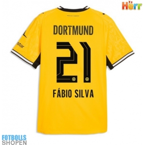 Billiga Borussia Dortmund Fabio Silva #21 Hemmatröja 2026-27 Kortärmad